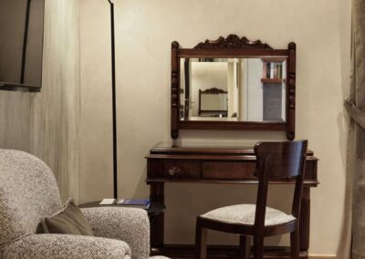 Deluxe Suite — vintage vanity